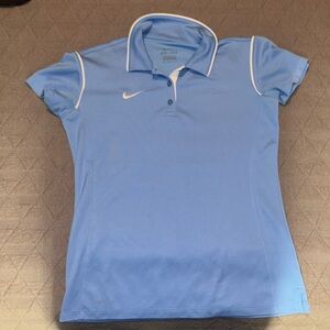 Nike women’s Dri-Fit golf tee.